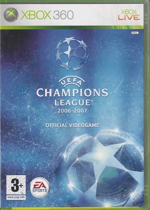UEFA Champions Leauge 2006-2007 - XBOX Live - XBOX 360 (B Grade) (Genbrug)
